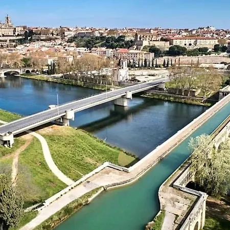 Apartmán Arcole 4-studio Avec Terrasse -beziers Centre- Wifi - Tv Connecte *